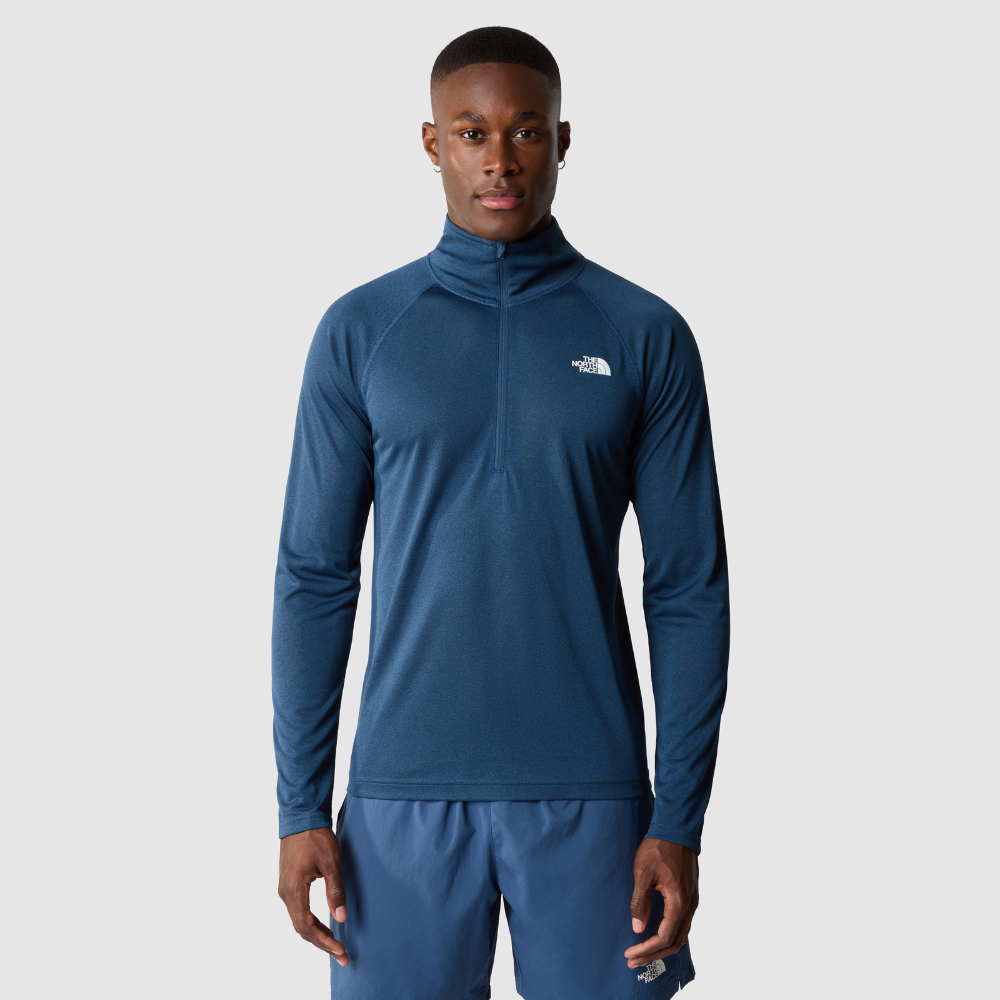 MEN'S FLEX II 1/4 ZIP LONG-SLEEVE T-SHIRT
