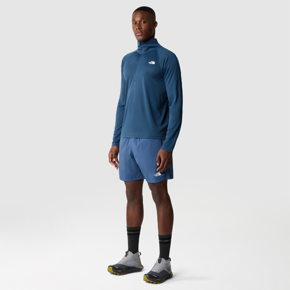MEN'S FLEX II 1/4 ZIP LONG-SLEEVE T-SHIRT