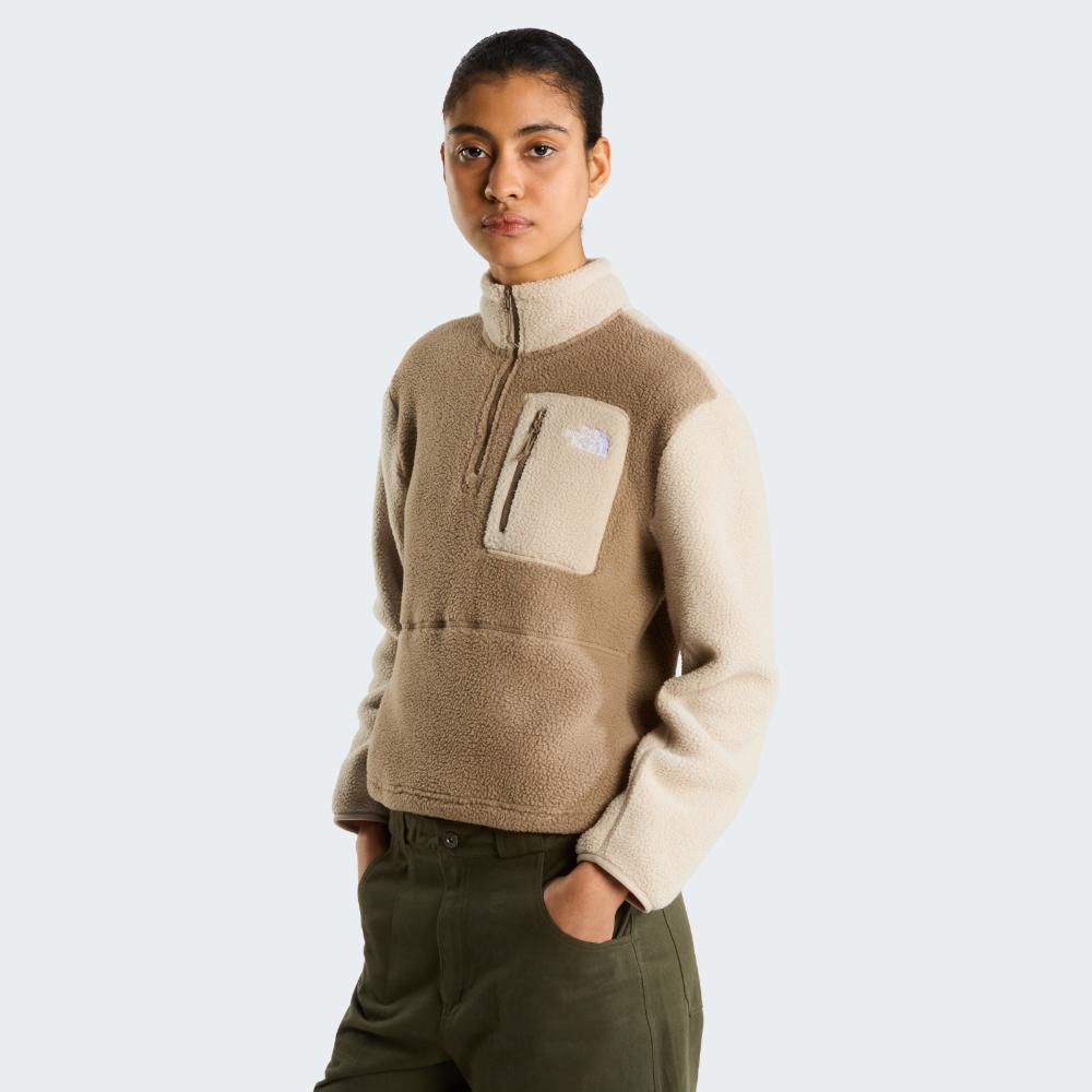 WOMEN'S YUMIORI 1/4 ZIP FLEECE JACKET