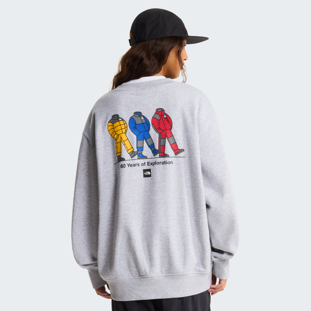 UNISEX TNF CELEBRATION RELAXED GRAPHIC SWEATSHIRT