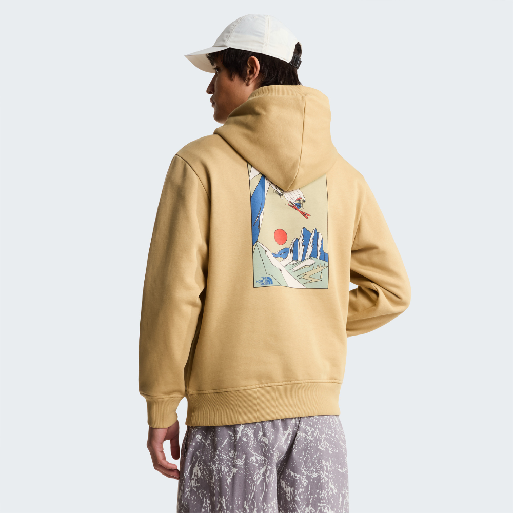 UNISEX MOUNTAIN CELEBRATION RELAXED GRAPHIC HOODIE