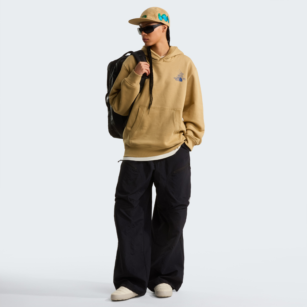 UNISEX MOUNTAIN CELEBRATION RELAXED GRAPHIC HOODIE