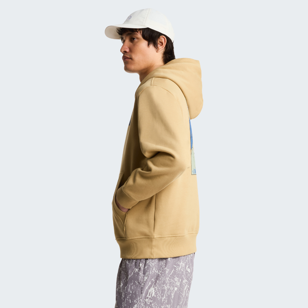 UNISEX MOUNTAIN CELEBRATION RELAXED GRAPHIC HOODIE