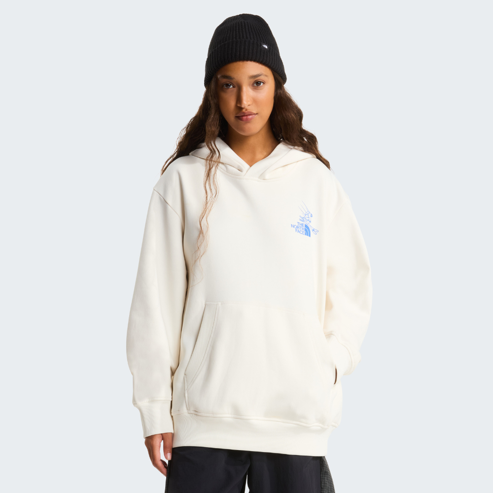 UNISEX MOUNTAIN CELEBRATION RELAXED GRAPHIC HOODIE