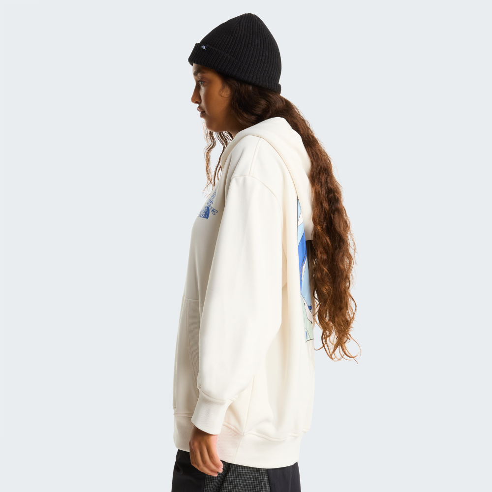 UNISEX MOUNTAIN CELEBRATION RELAXED GRAPHIC HOODIE