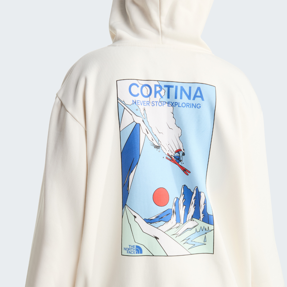 UNISEX MOUNTAIN CELEBRATION RELAXED GRAPHIC HOODIE
