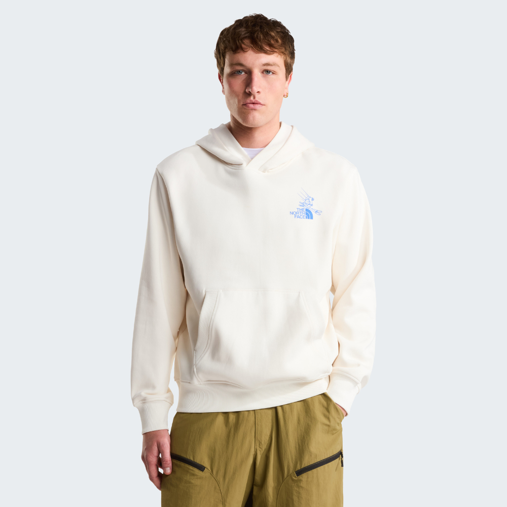 UNISEX MOUNTAIN CELEBRATION RELAXED GRAPHIC HOODIE