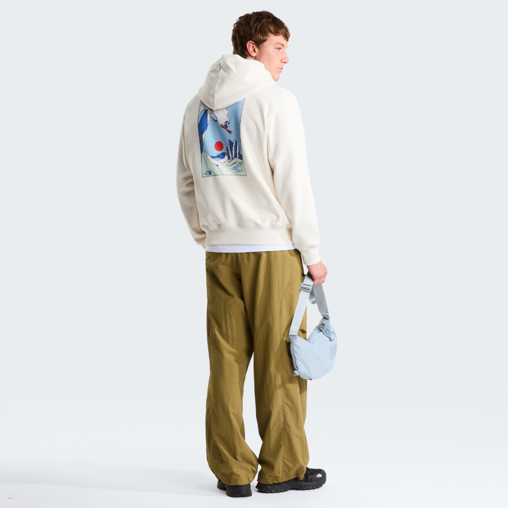 UNISEX MOUNTAIN CELEBRATION RELAXED GRAPHIC HOODIE