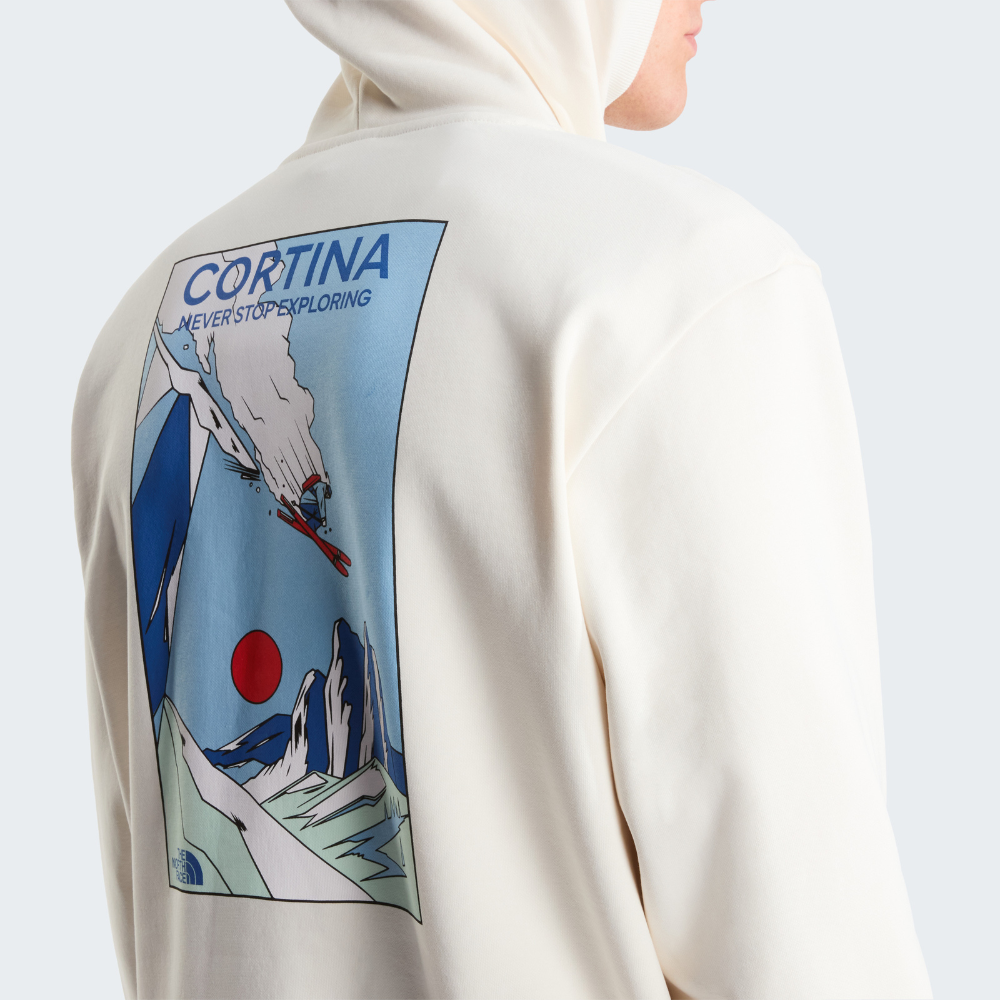 UNISEX MOUNTAIN CELEBRATION RELAXED GRAPHIC HOODIE